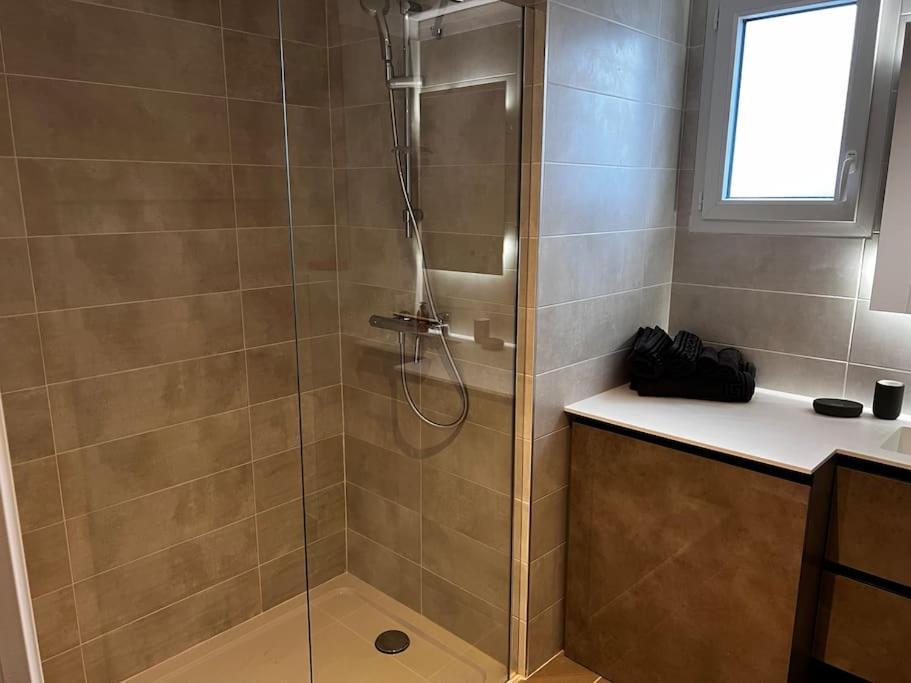 T2 Neuf + Piscine, 5 Mn A Pied Des Plages Sérignan 외부 사진